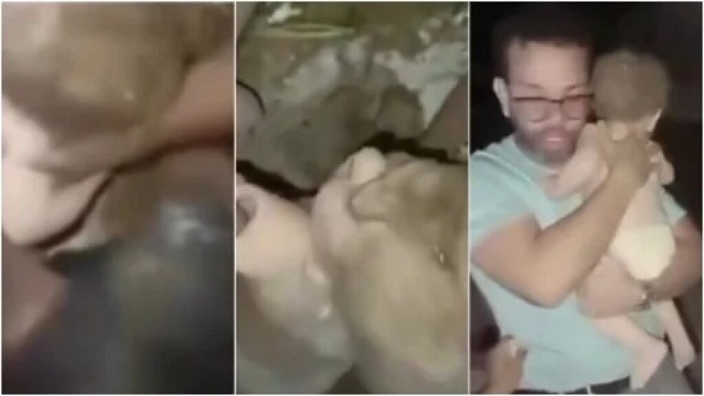 rescatan-con-vida-a-un-bebe-entre-los-escombros-tras-el-terremoto-en-venezuela
