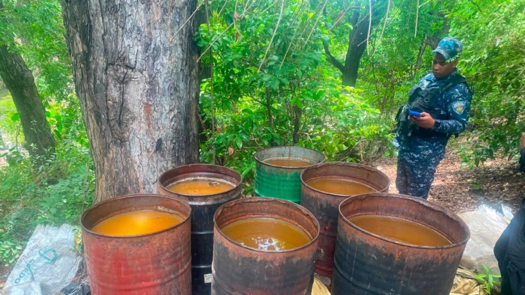 autoridades-desmantelan-fabrica-clandestina-de-alcohol-adulterado-en-azua