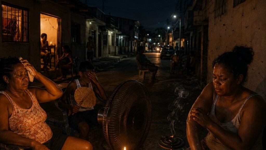 “en-la-noche-nos-quemamos-del-calor-y-los-mosquitos”,-se-quejan-en-los-alcarrizos-por-apagones