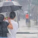 Siete provincias y el Distrito Nacional ya están en alerta meteorológica por onda tropical
