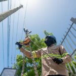 Catorce sectores de Puerto Plata y 20 de SPM se quedan sin electricidad por trabajos en la red