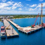 Puerto de Manzanillo alcanza 35 % de avance en construcción del muelle