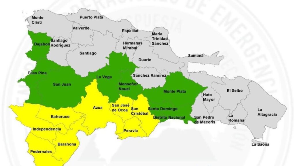 coe-emite-alerta-amarilla-y-verde-en-16-demarcaciones-por-vaguada